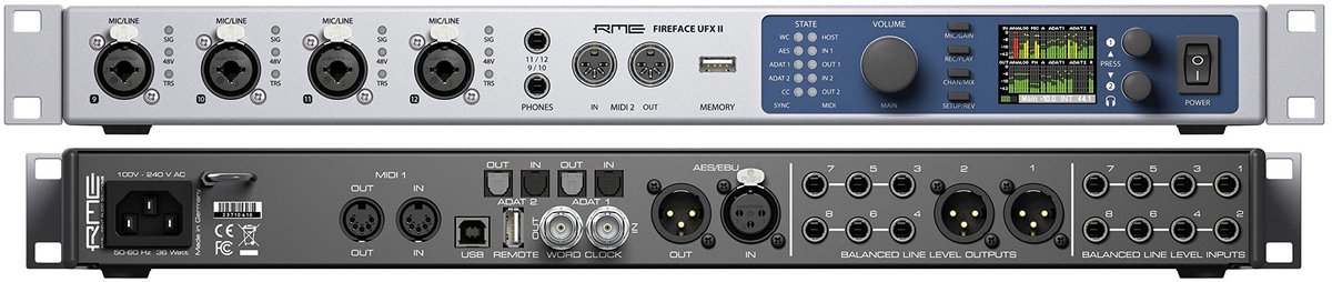 RME Fireface UFX II - Audio interface