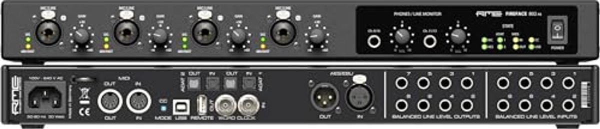 RME Fireface 802 FS AE - USB-Interface