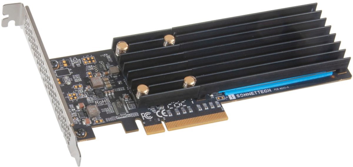 Sonnet Fusion SSD M.2 2x4 PCIe Card - PCIe-Geluidskaart