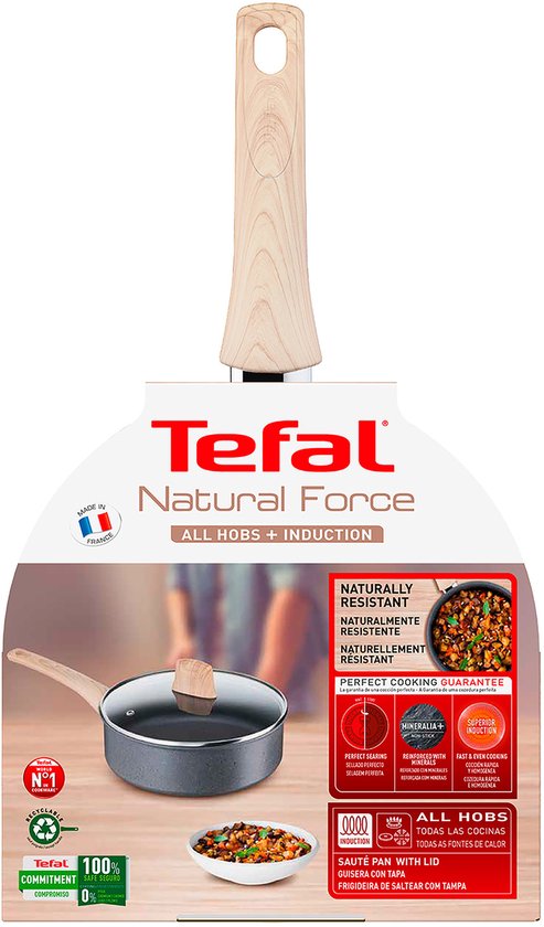 Tefal G2663202 Hapjespan 24cm Natural Force