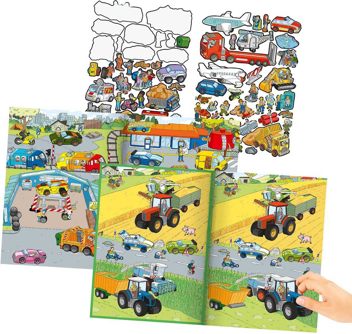 Depesche - Create your Action World stickerboek — afbeelding 2