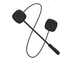 Motorhelm Headset - Muziekoproepbediening Handsfree Microfoon Dual Stereo - Luidspreker Handsfree Tweetalige conversie Headset Zwarte elektronische telefoon - Reizen