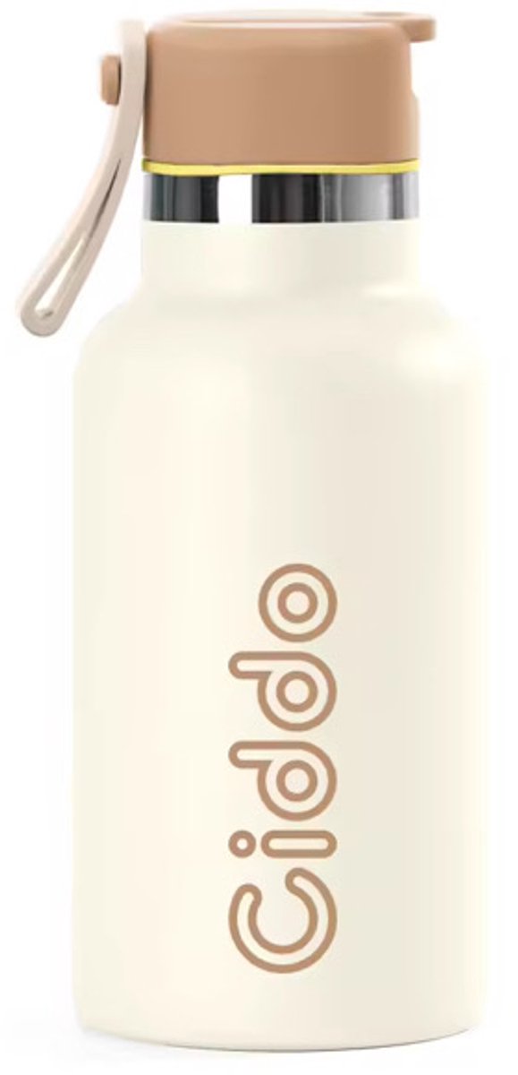 Ciddo | LOOPR© | 350ML | Fles | Waterfles | RVS Drinkfles met rietje 24 uur koud/12 uur warm | HYROX | GYM | Zomer | Vakantie | Volwassenen - Kinderen | Cadeau voor haar/hem | Cadeauhulp | Waterfles | BPA Vrij | Dubbelwandig | Thermosfles | Bottle