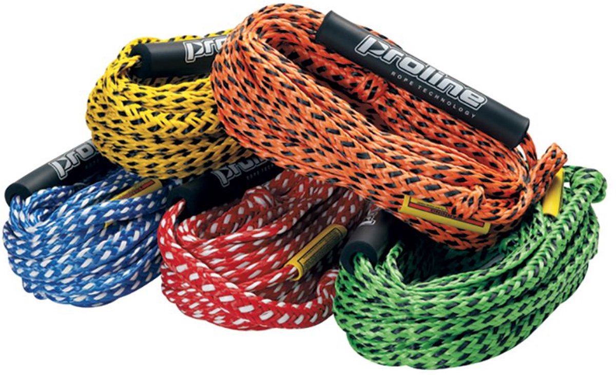 60ft 5/8 4P Tube Rope w/Floats - Blue