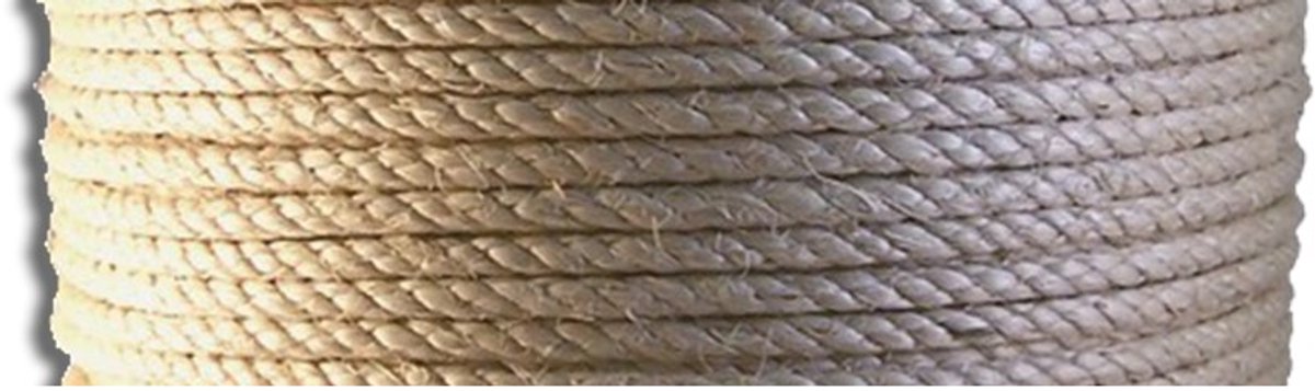 Sisal touw – 12 mm – natuurvezel – per meter