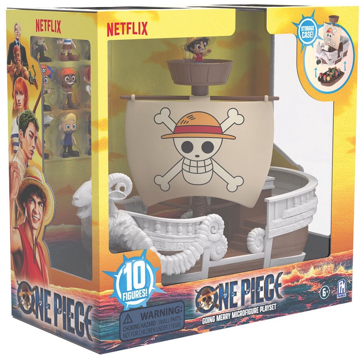 One Piece Playset Ship met 10 figuren