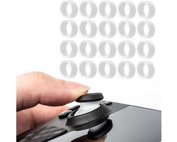 LEEQBCR Joystick beschermring - Elastische siliconen beschermhoes voor game controllers - Pack van 20 - Bescherming voor spelbesturing accessoires