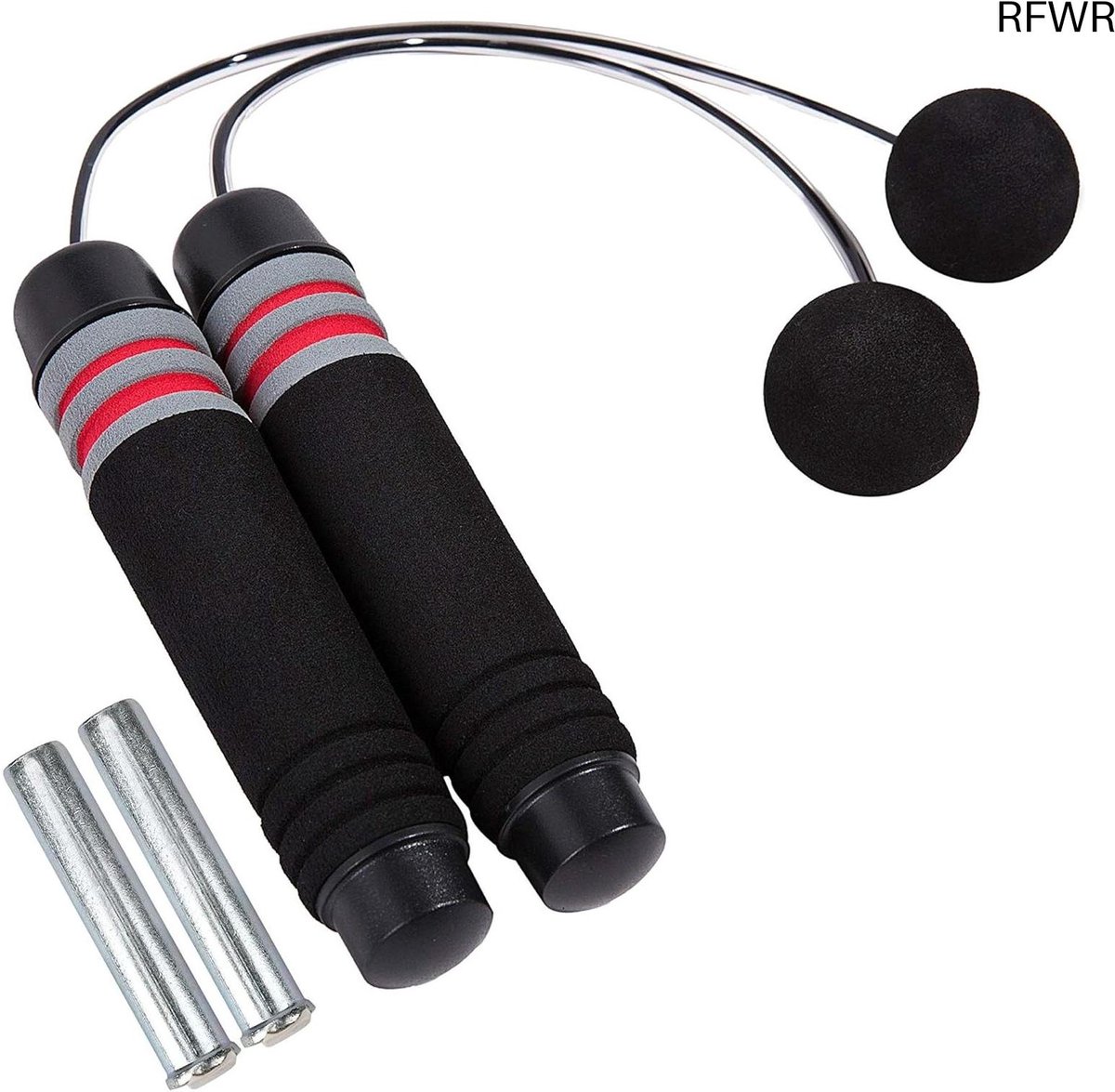 RFWR® Professioneel Draadloos Springtouw - Verstelbaar en Geschikt voor Fitness en Gewichtsverlies