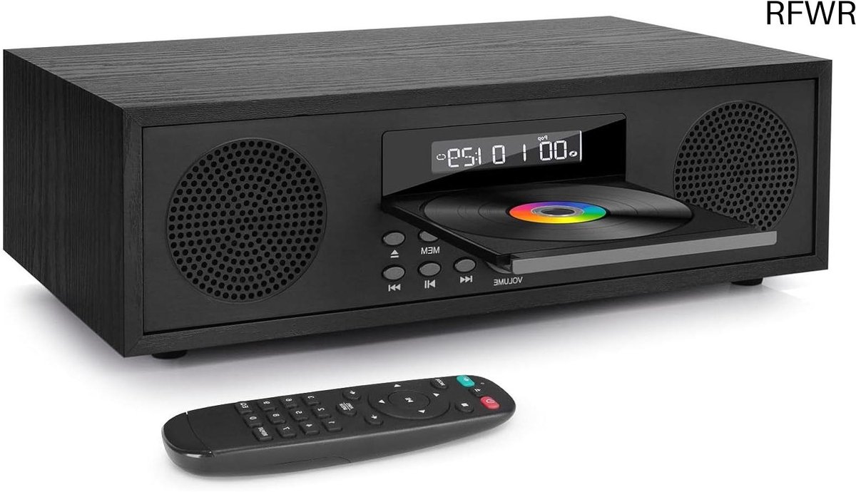 RFWR® Compacte Stereo-installatie met CD-speler en Bluetooth voor Thuis