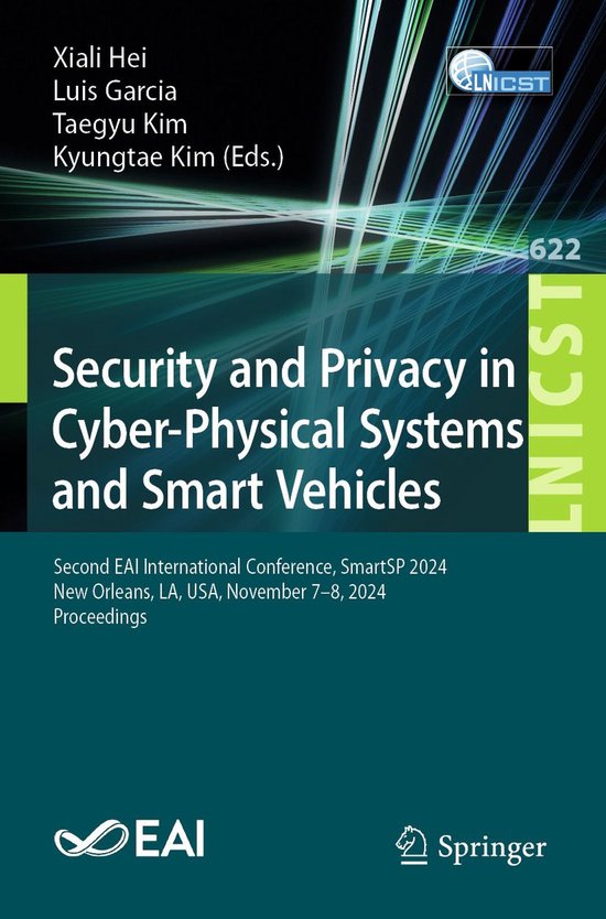 Springer Nature Proceedings Computer Science - Security and  ... - cover