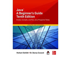 Omslag van Java: A Beginner's Guide, Tenth Edition