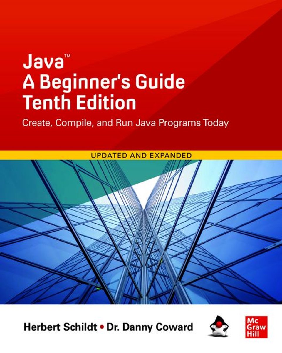 Omslag van Java: A Beginner's Guide, Tenth Edition