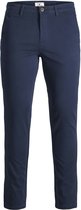 JACK & JONES - JJIMARCO JJBOWIE SA NAVY BLAZER Heren Broek