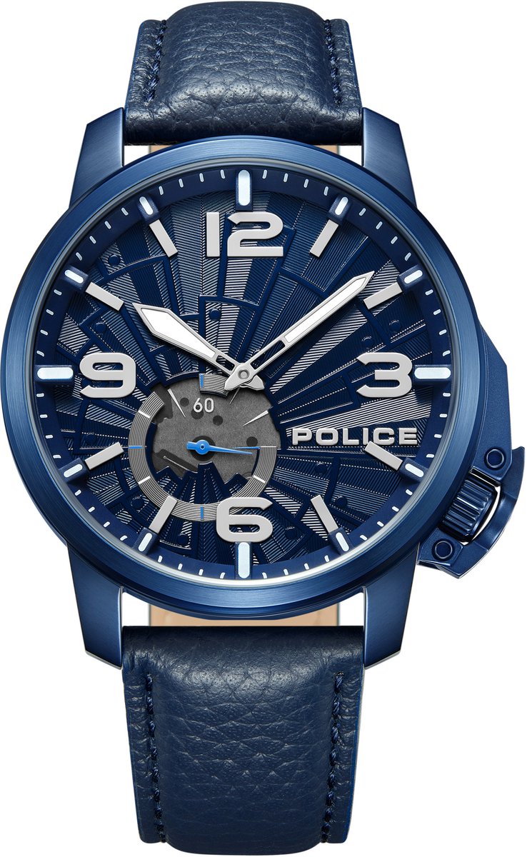 Horloge Nebula Blue