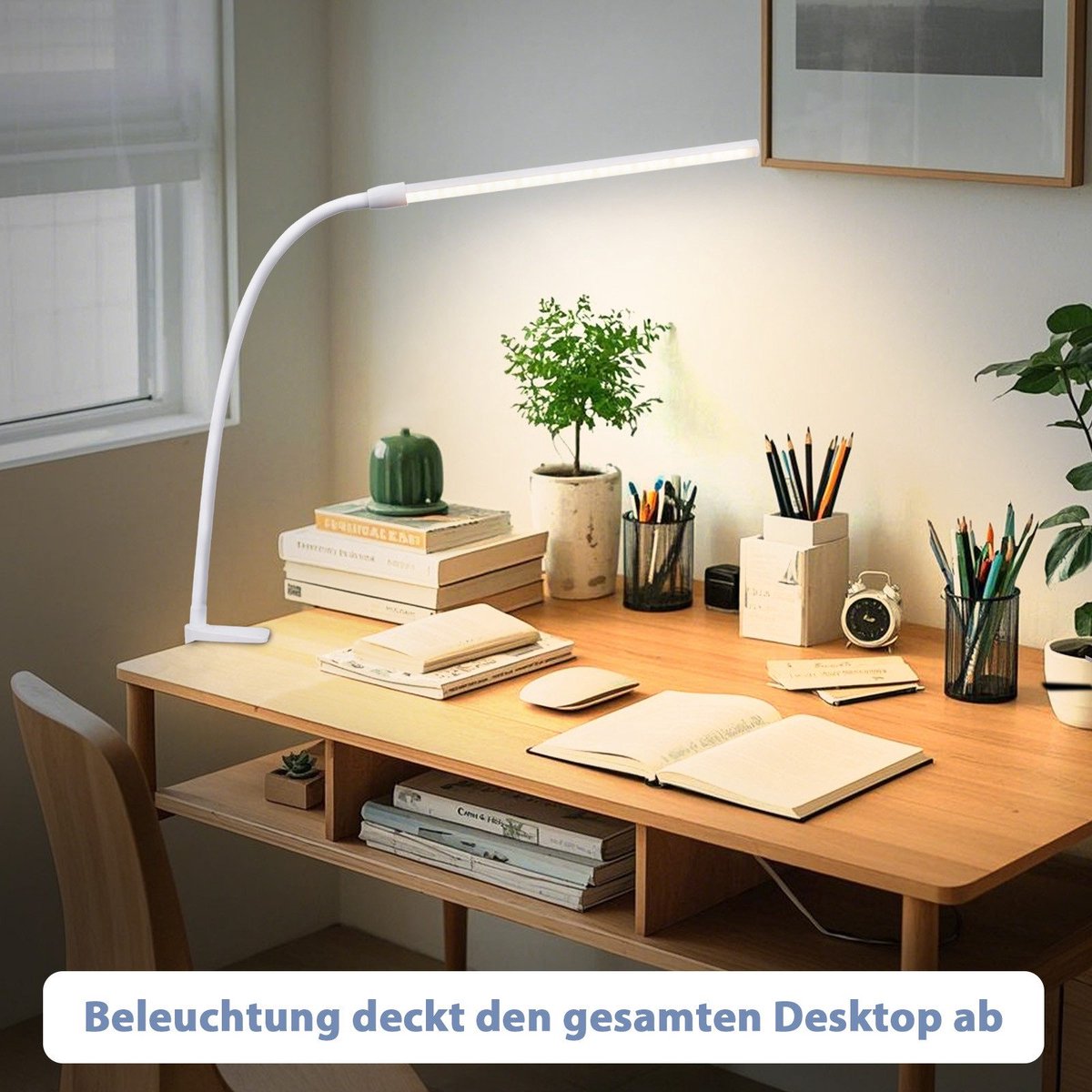 NETTLIFE Tafellamp LED - Flexibel Klemlamp met 5 Kleuren thumbnail 8