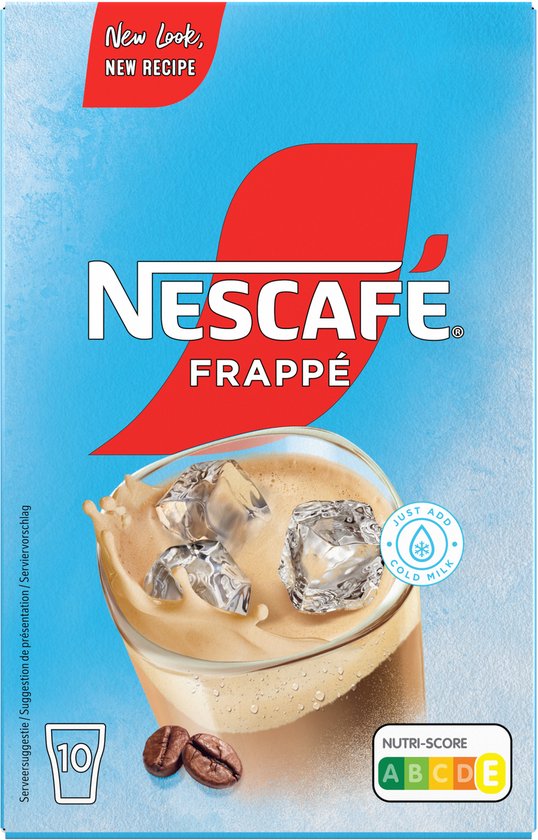 Café instantané Nescafé Frappé - 6 boîtes de 10 sachets