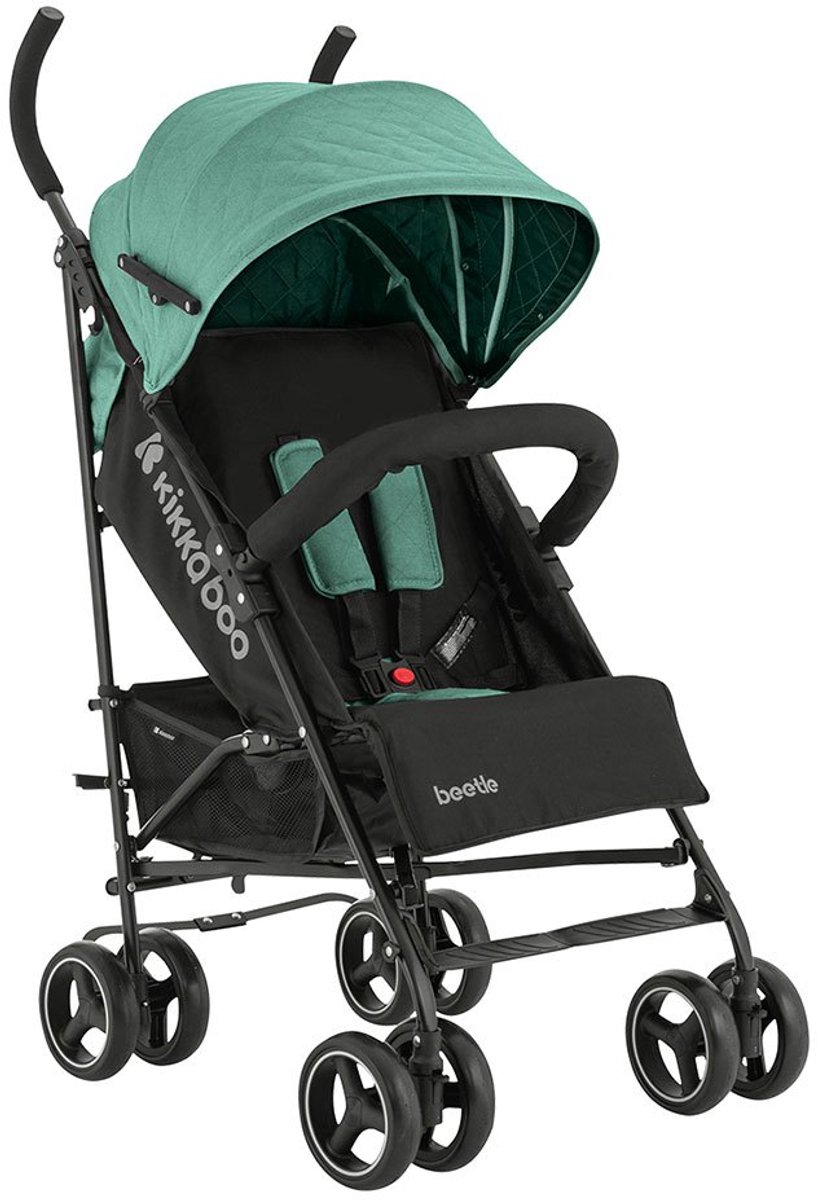 Kikkaboo Beetle 2023 Kinderwagen Groen