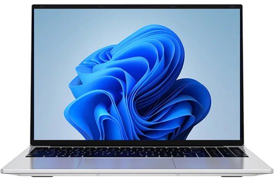 Laptop 14.1 inch FHD | Intel Core i7-7500U | 12GB RAM | 1TB SSD | Windows 11 | IPS Scherm | 90Hz | Zilver - Merkloos - Hoofdafbeelding