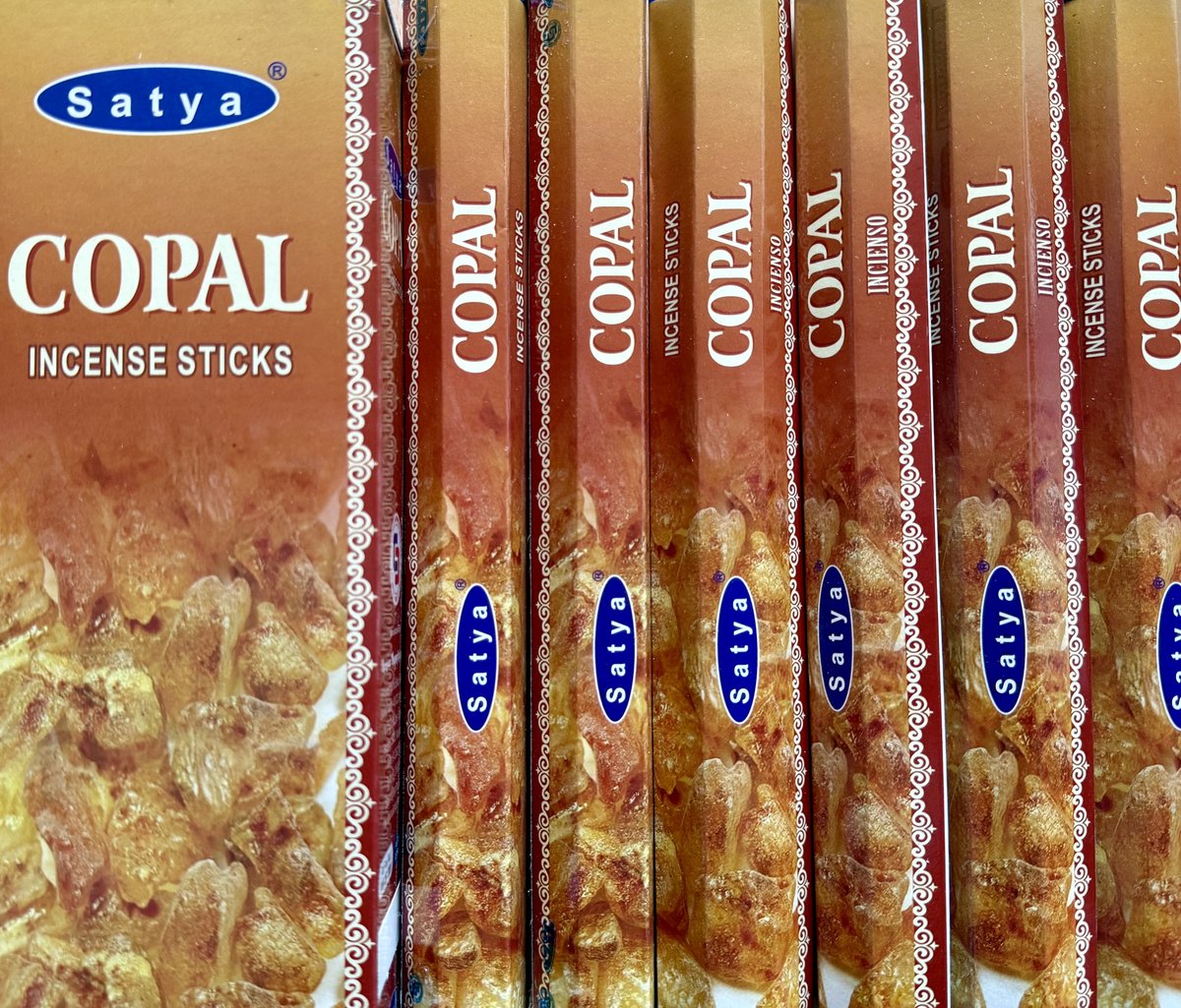 Satya wierook Copal 20 incense sticks x 6 packets Amber