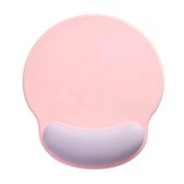 Techidna® - Ergonomische Muismat met Polssteun - Roze & Paars - Gelkussen - Antislip - Compact