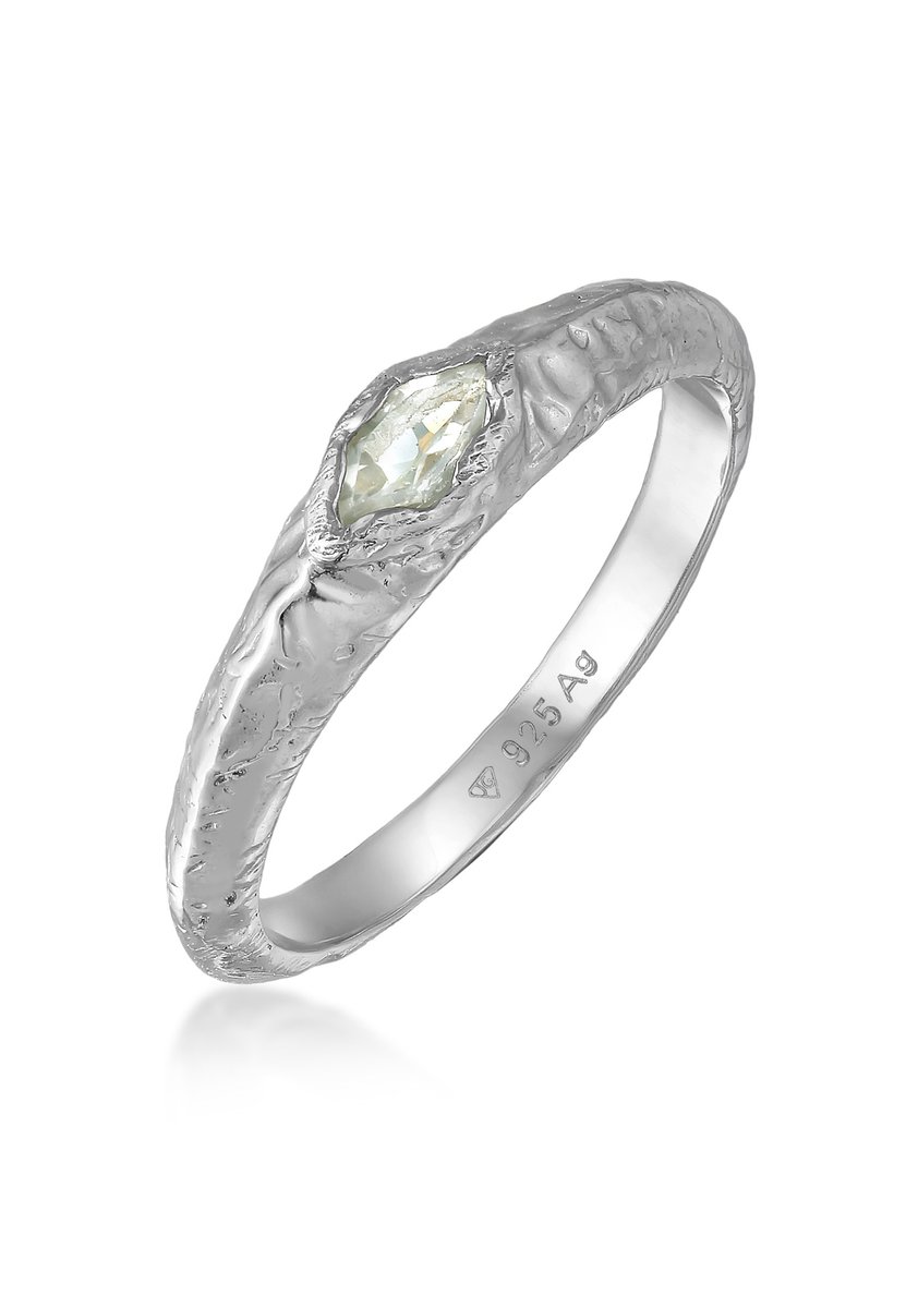 Haze & Glory - Ring - Haze and Glory Ringset vrouwelijke Amethyst Marquise Cut Lichtgroen 925 Sterling Silver - Heren