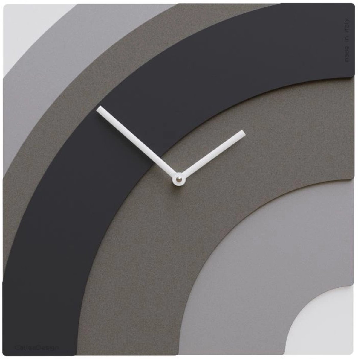 Wandklok modern design WAVES