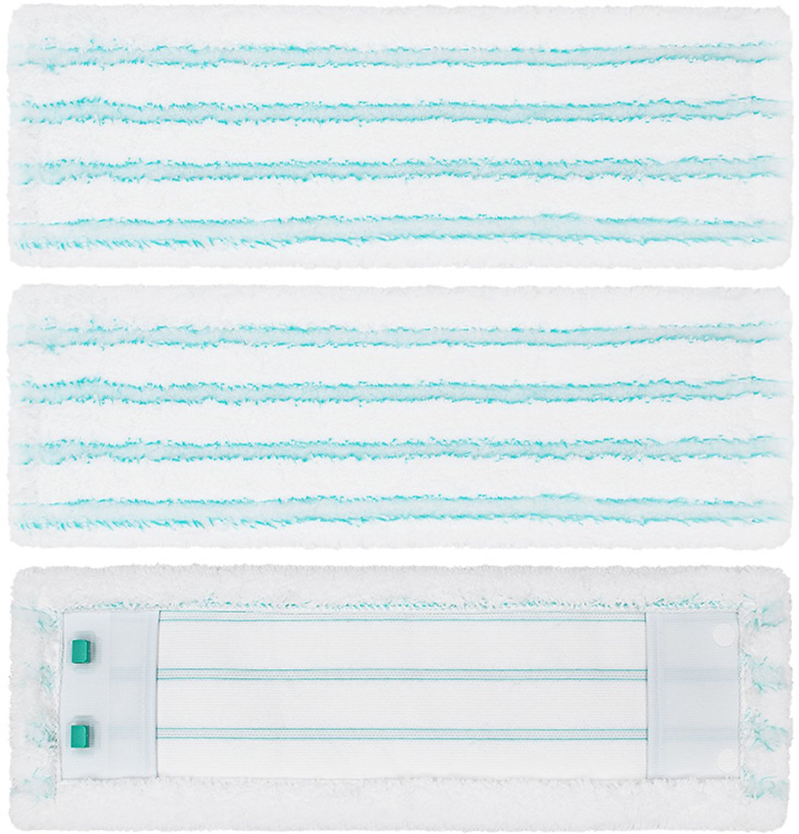 Geschikt voor Leifheit Profi XL Micro Duo verdikte reinigingsmatten microfiber mop vervangmat 3 stuks