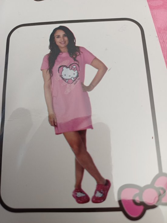 Foto: Hello kitty big shirt pyjama maat l
