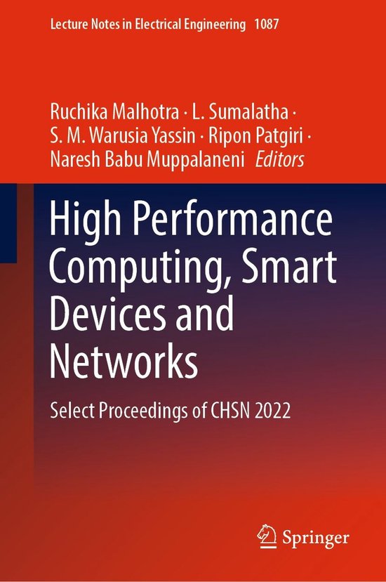 Springer Nature Proceedings Computer Science - High Performa ... - cover