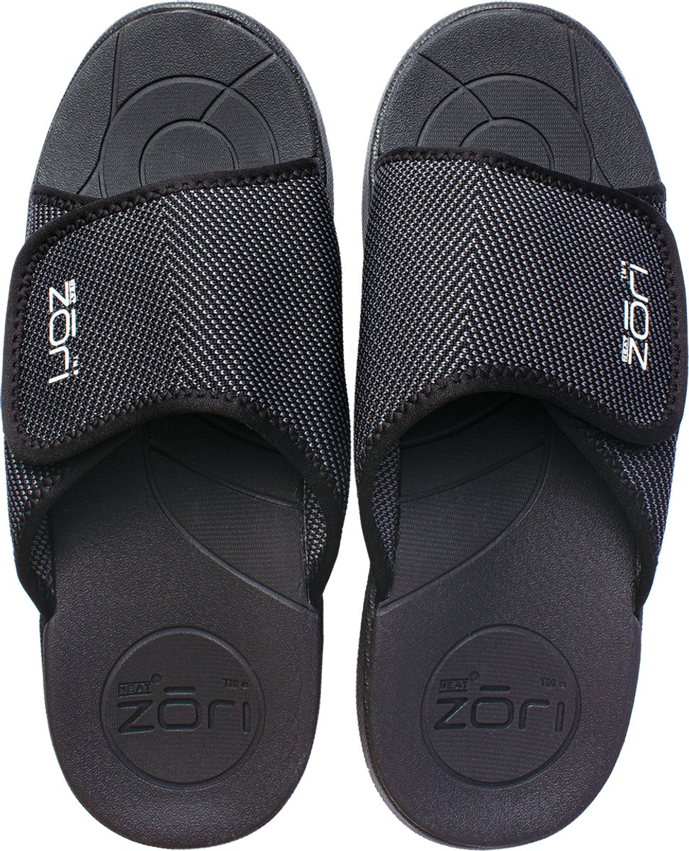 Neatfeat- Zori Slippers - Zwart - Ultiem steunzoolcomfort -