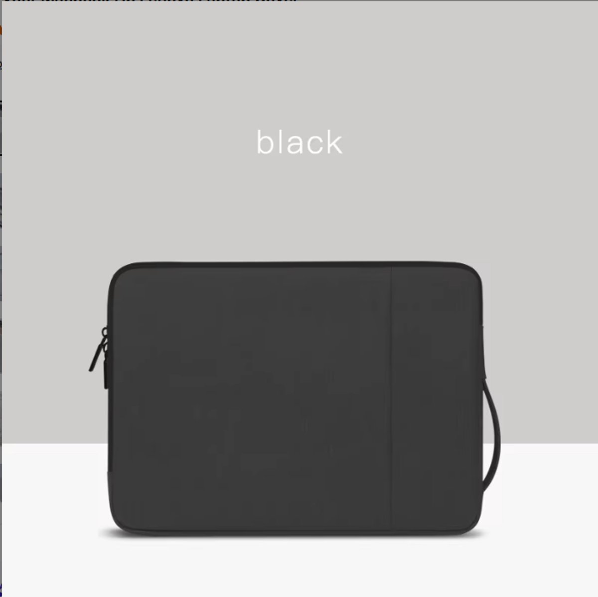 14'' laptop sleeve zwart exta bescherming