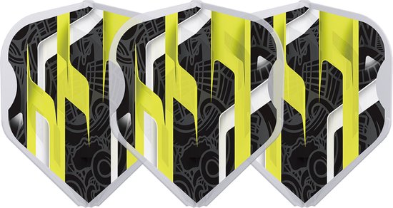 L-Style Origin L1 EZ Flight Series, Alette Per Freccette Thor-Sports, 6 Motivi (Blue Origin), Forma Standard Slim L3EZ, Accessori Originali - 3