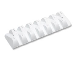 Wasrib trommelrib - geschikt voor Bauknecht Whirlpool - 3 klemmen - 226 x 74 x 25 mm - meenemer trommel voor wasmachine