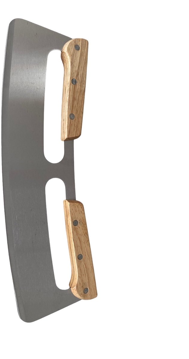 Keij Accessories - Pizza mes - houten handvatten - 35 cm