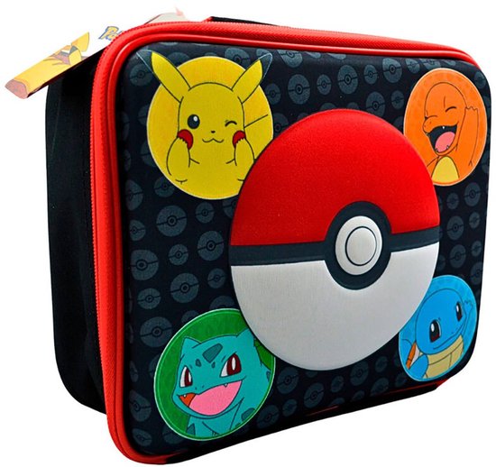 Pokémon Isolerende Lunchtas 3D - 20 x 23 x 8 CM