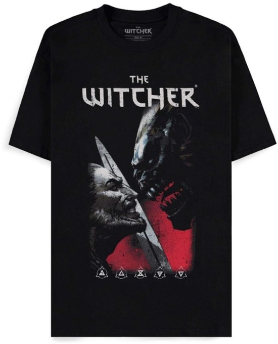 The Witcher The Curse of Crows Heren T-shirt - zwart - L