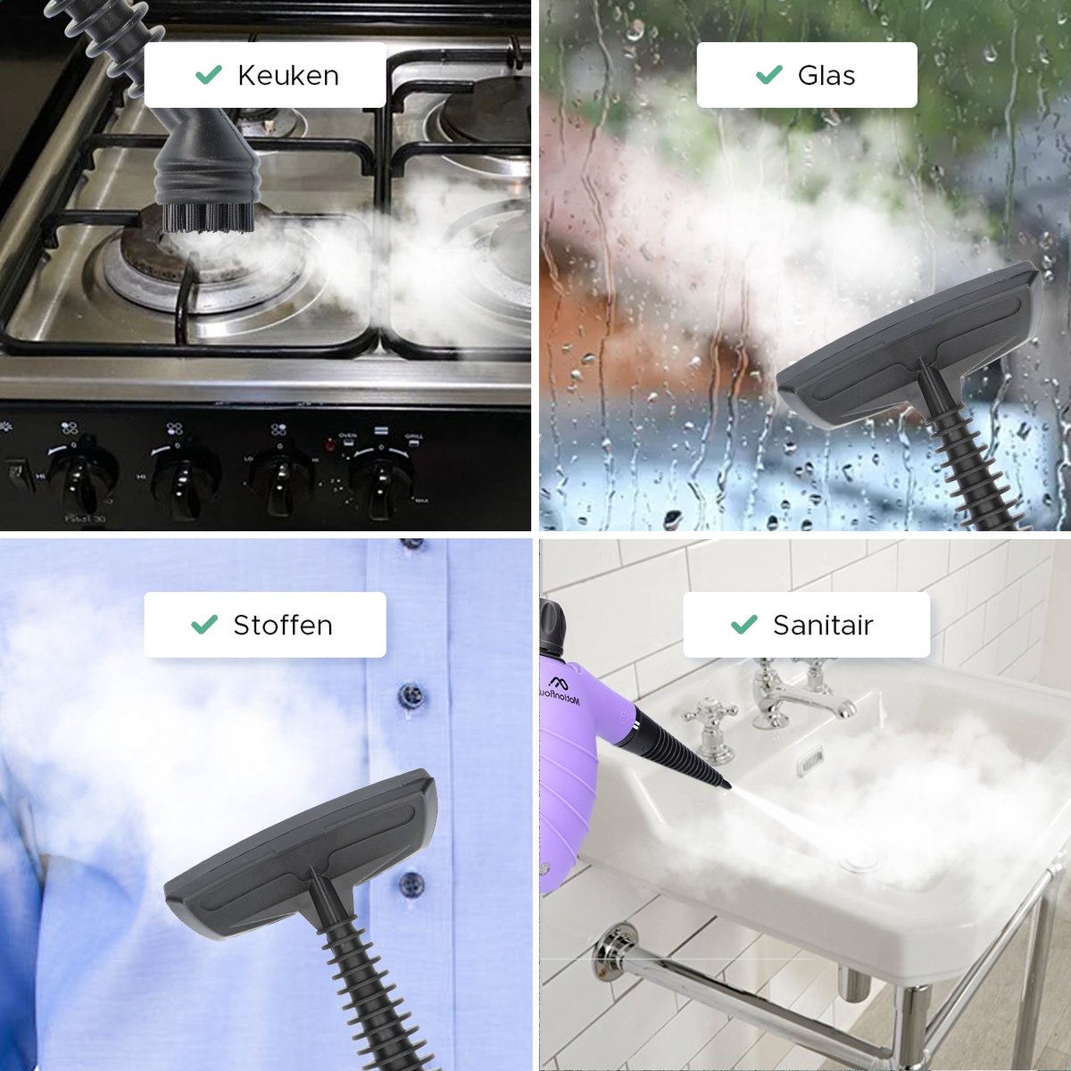 Motionflow 14-in-1 Stoomreiniger thumbnail 6