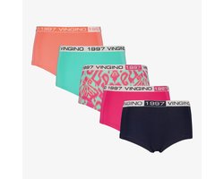 VINGINO meisjes boxershorts roze multicolor - Maat 146/152