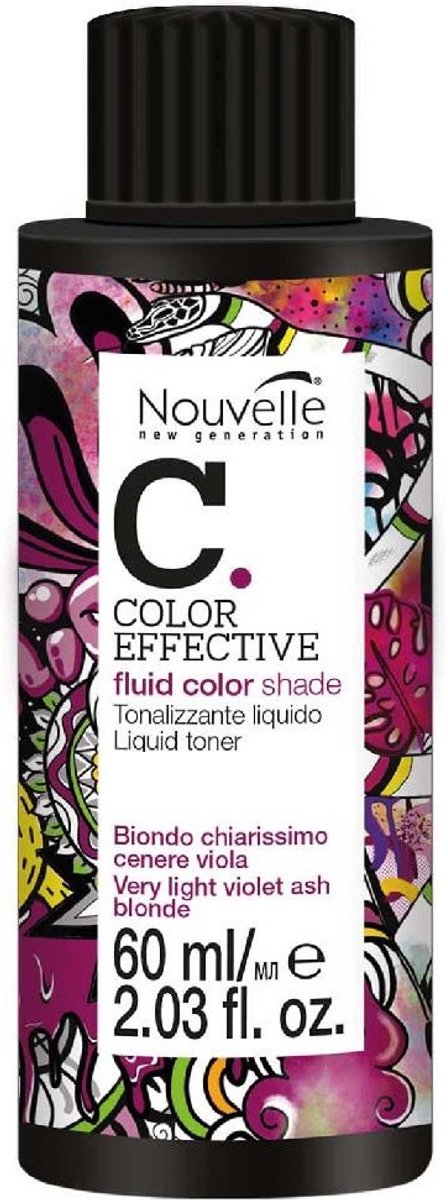 Color Effective Fluid Color Shade 7.34 Copper Golden Blonde