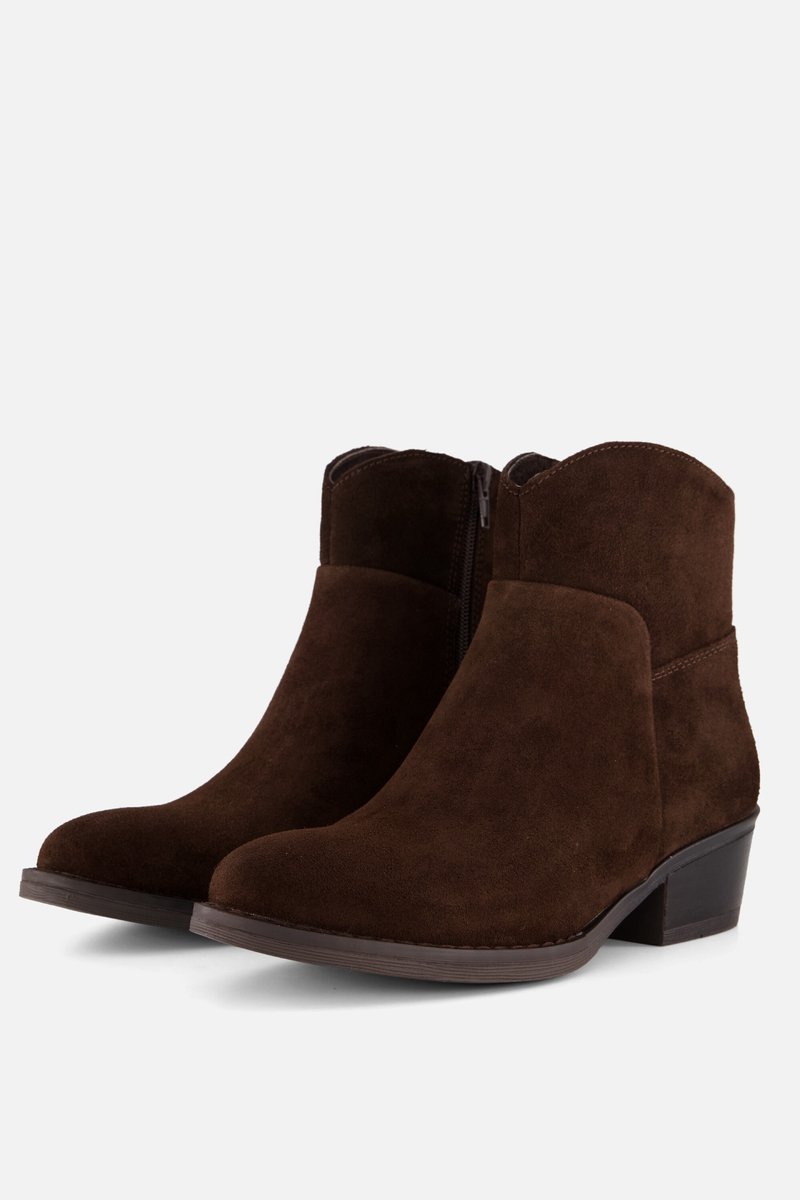 Cellini Enkellaarsjes bruin Suede - Maat 40