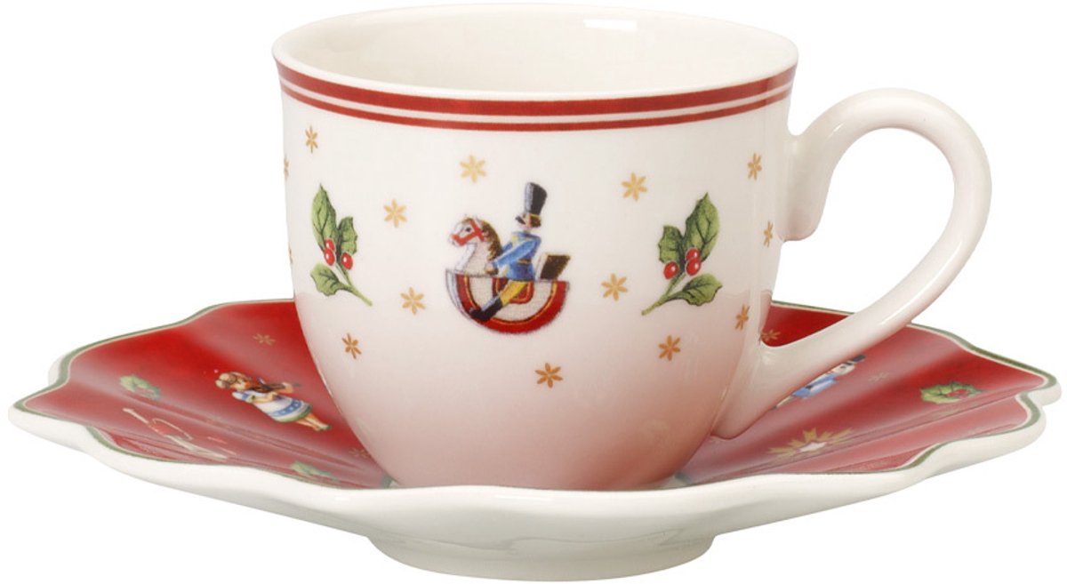 Espressotasse mit Untertasse Toy's Delight 70 ml Set van 2