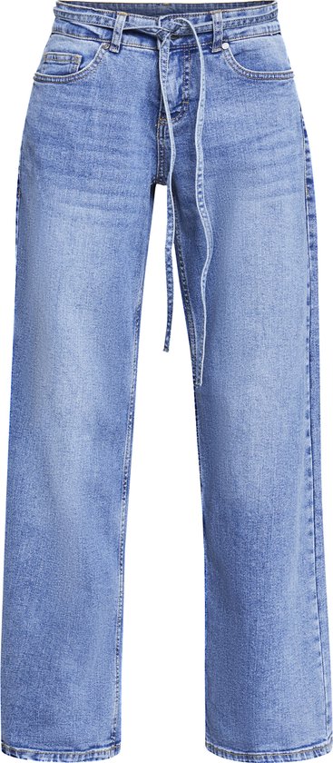 SISTERS POINT Onea-belt.je4 - Dames Jeans - M. blue wash - Maat XL