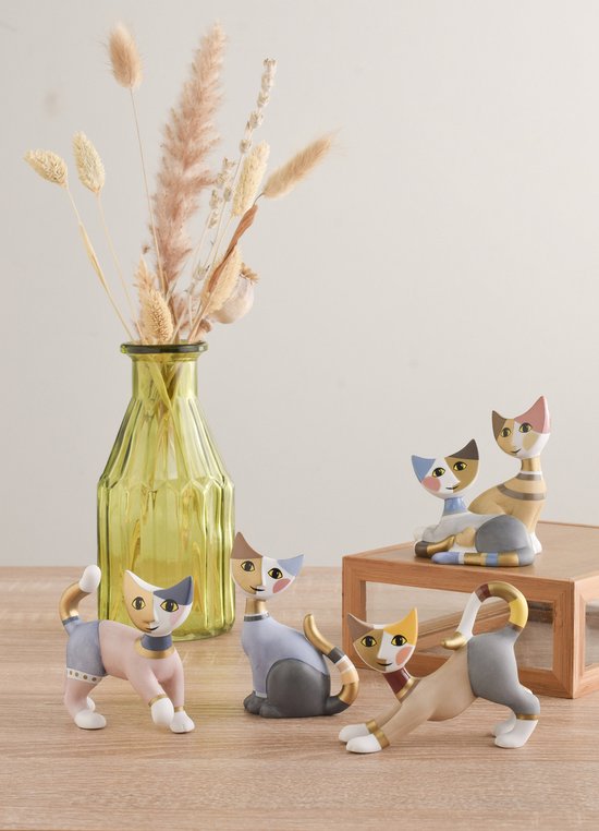 Goebel - Rosina Wachtmeister | Statue décorative Kaja e Mika | Porcelaine - 8cm - 2025