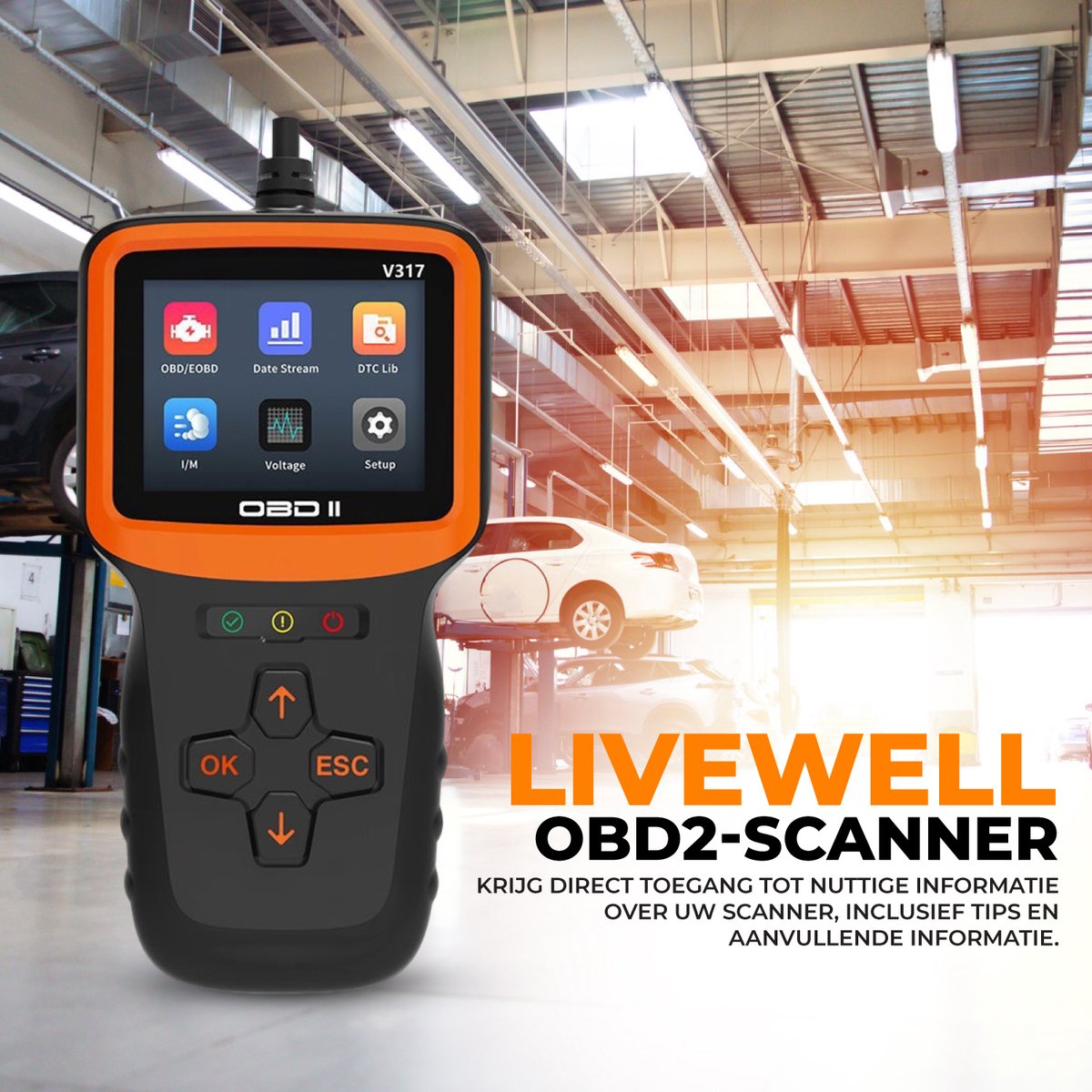 Livewell OBD2 Scanner - Auto uitlezen thumbnail 6