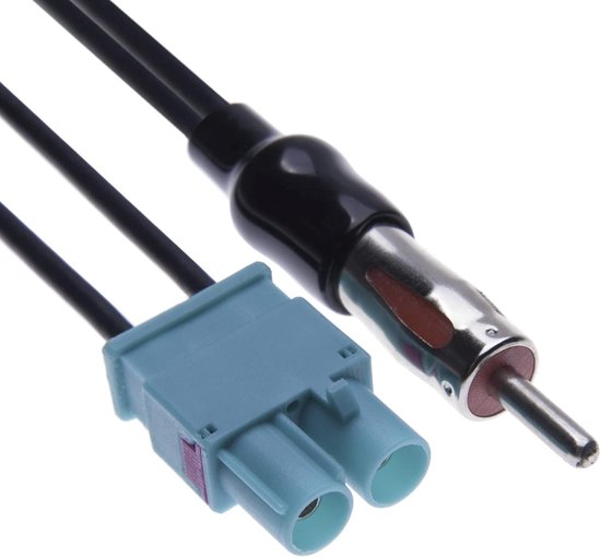 2x Fakra naar DIN verloopkabel met Remote