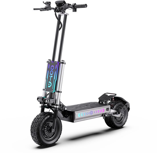 Elektrische Step OOTD T90 60V 31.2Ah – 100 km Actieradius – 13″ Offroad Banden – Hydraulische Schijfremmen – Opvouwbaar