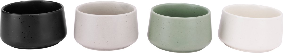 Cosy & Trendy Bites Aperoset - Set van 4 stuks - Ø10x6cm - Multi