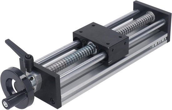 Lineaire geleiderail Lineaire Rail Gids SFU 1605 Kogelomloopspindel 50 * 80 Schuiftafel Aluminium 50-300mm Slag For Stepper Moto CNC CNC-railset (Color : SFU1605 50x80 Table, Size : 150mm Strok