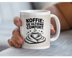 Koffie De Ultieme Comfort Mok, Gezellige Koffiebeker, Winter Mok Cadeau, Cadeau Voor Koffieliefhebbers, Thee Mok, Keramische Mok