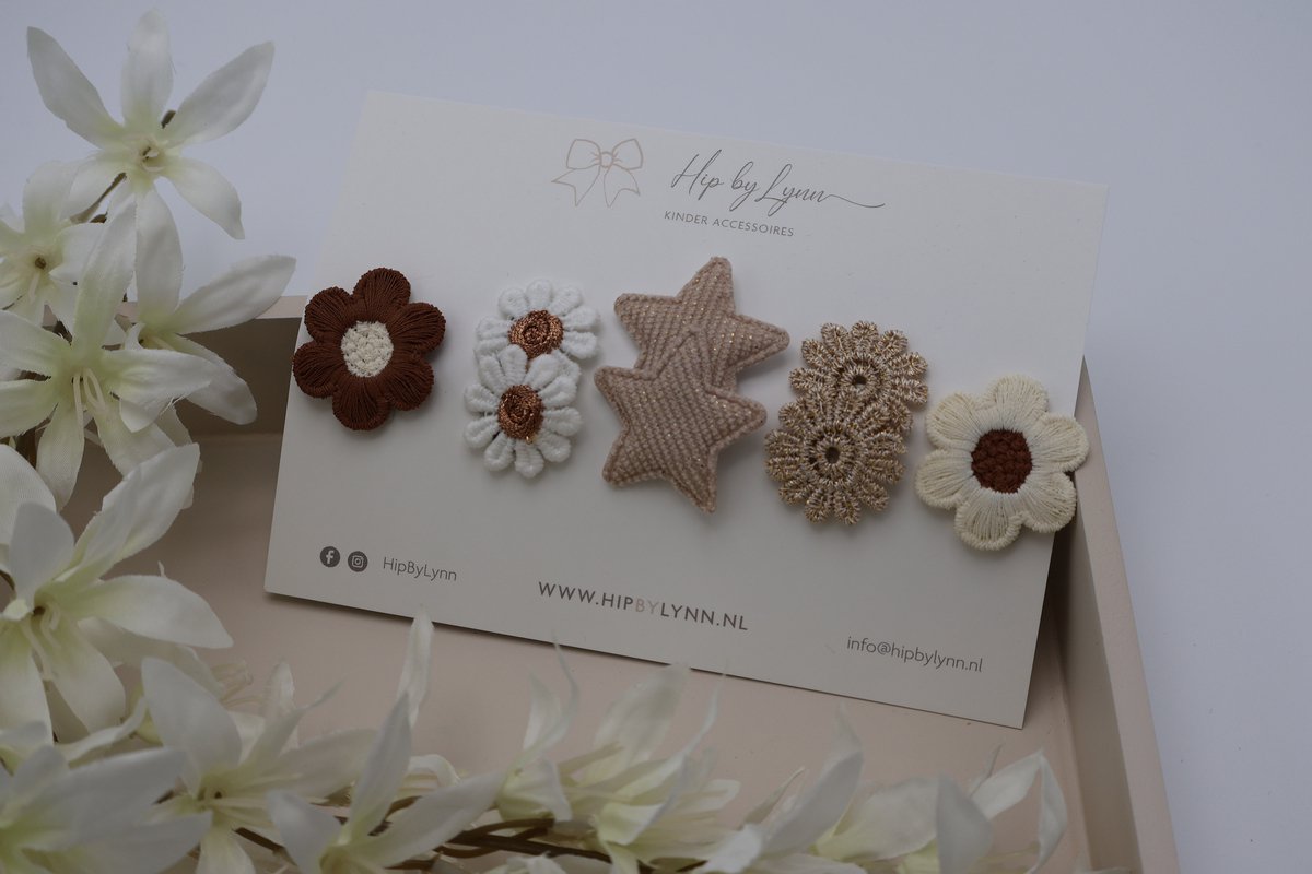 HipByLynn - Antislip haarspeldjes baby - Antislip haarspeldje - Antislip speldje - Dunne haartjes - Mila - Eerste haarspeldje - Baby haar